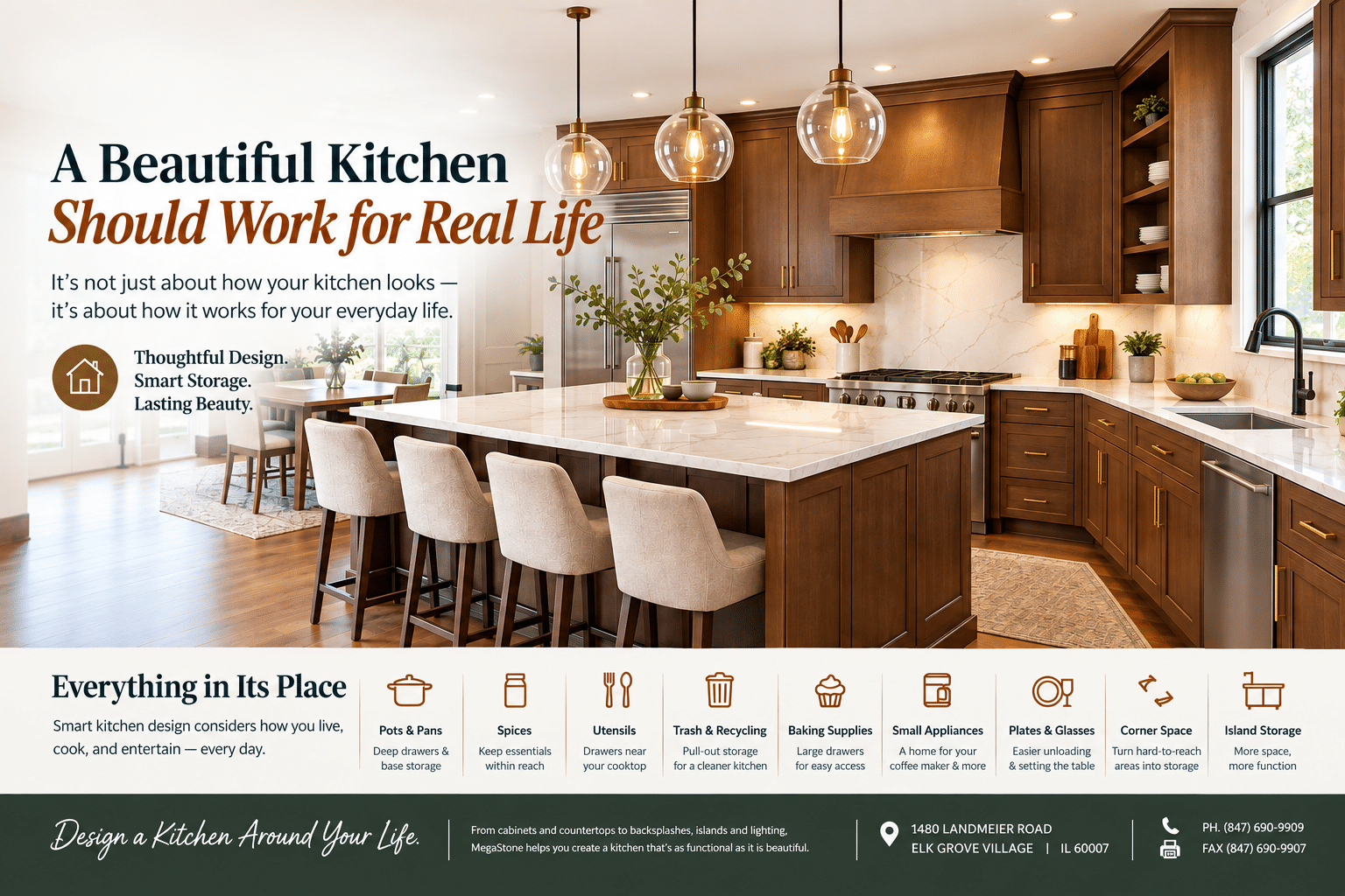 A Beautiful Kitchen Should Work for Real Life